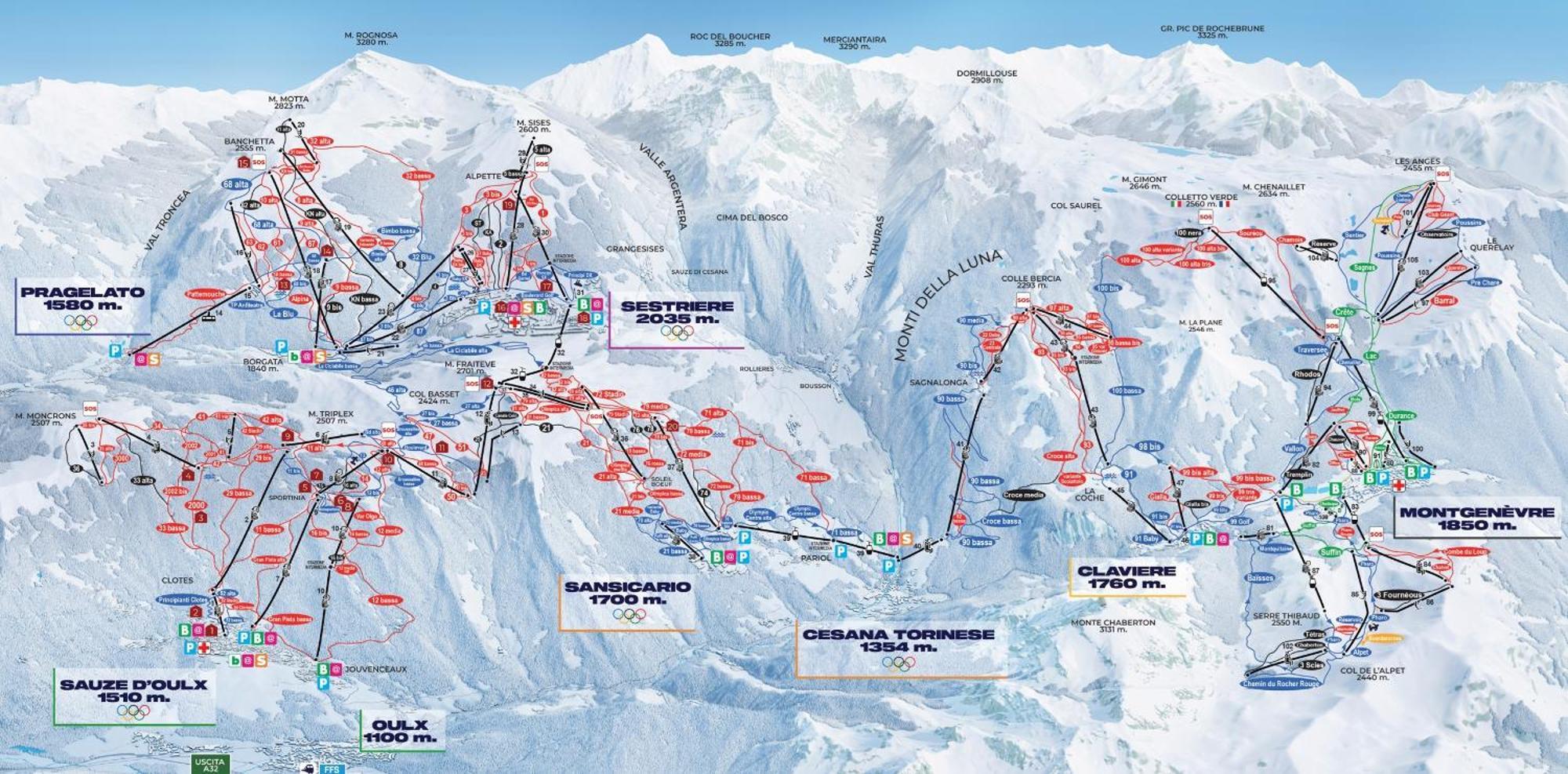 Apartament Etra Close To Piste Oulx 외부 사진
